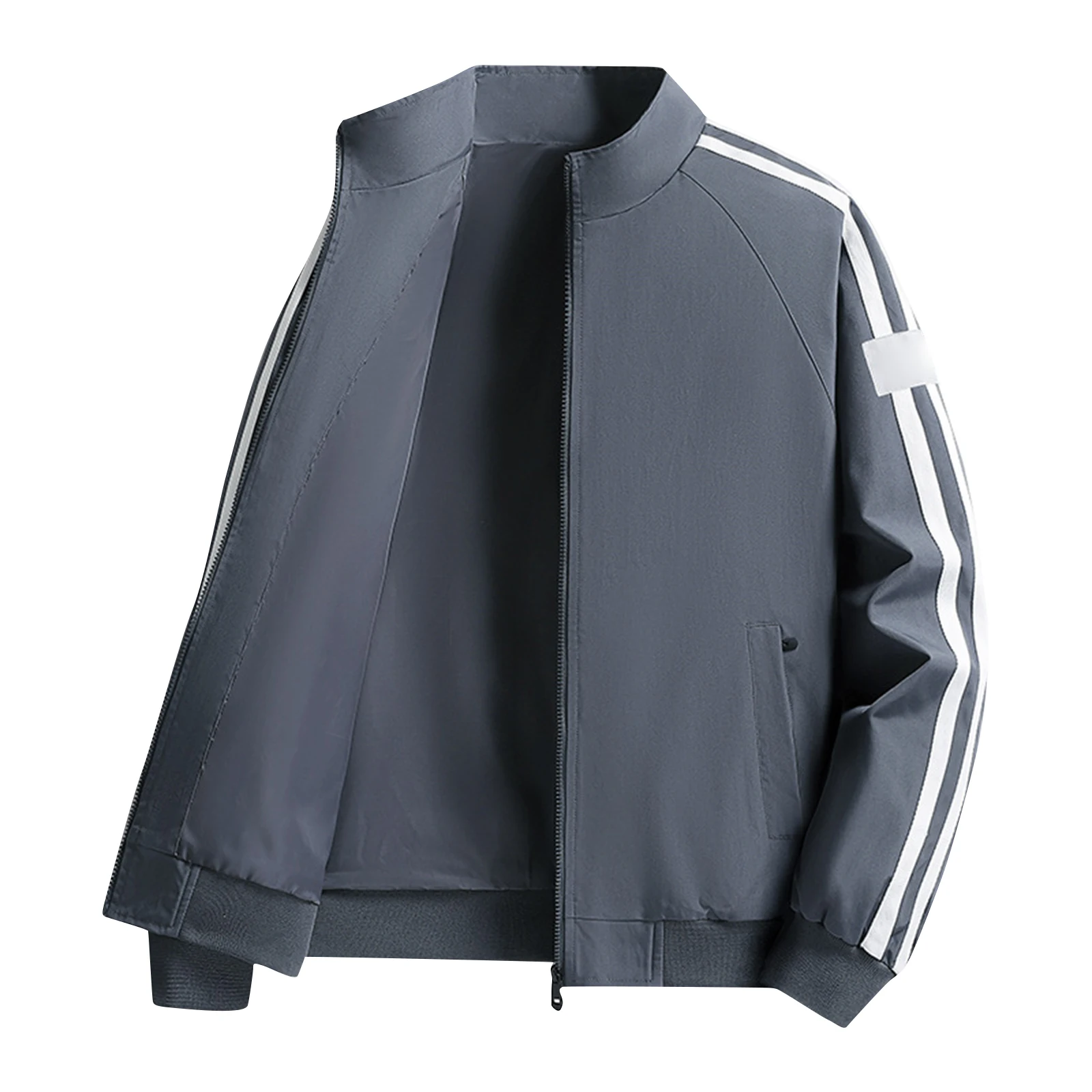 

Men's Jacket Spring Autumn New Style Trendy Windbreaker Coat Sun Protection Jacket Lightweight Breathable Fit for All Seasons