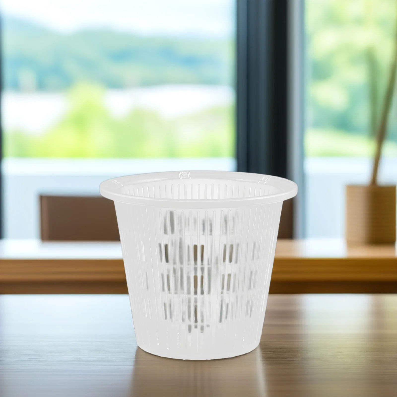 

10 Pcs Root Control Pot Orchid Plastic Planter 110mm 140mm White Drainage Holes Indoor Plants Garden Balcony Courtyard
