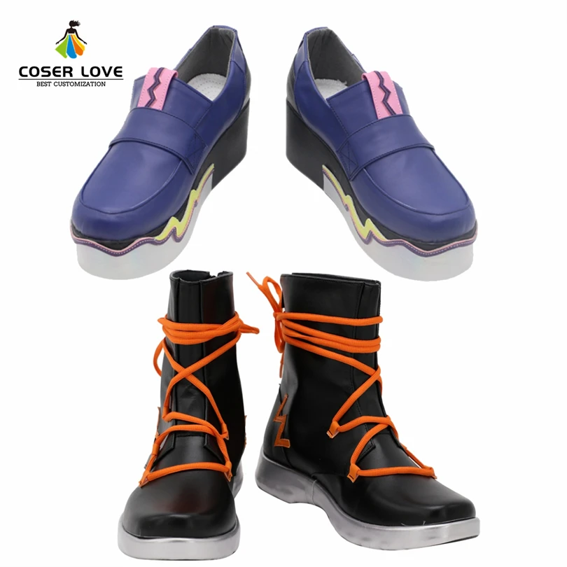 

Обувь для косплея Valorant Clove Clearlove Yoru, ботинки для Хэллоуина, карнавала, обычного мероприятия