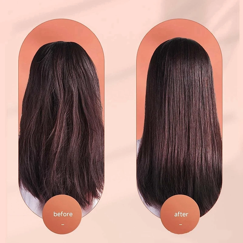 2 In 1 Dual-Purpose Hair Curler,MINI Hair Straightener,Travel Curling Iron,แบบพกพา Mini USB Hair Curler-CLIM