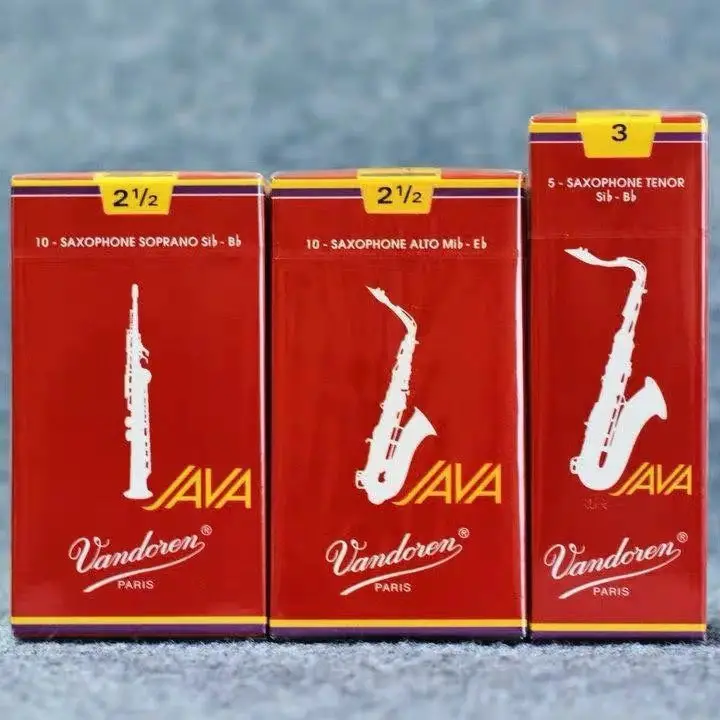 French pandoren/Vendlin Reed JAVA Red Box, Soprano, Alto, tenore, sassofono Reed