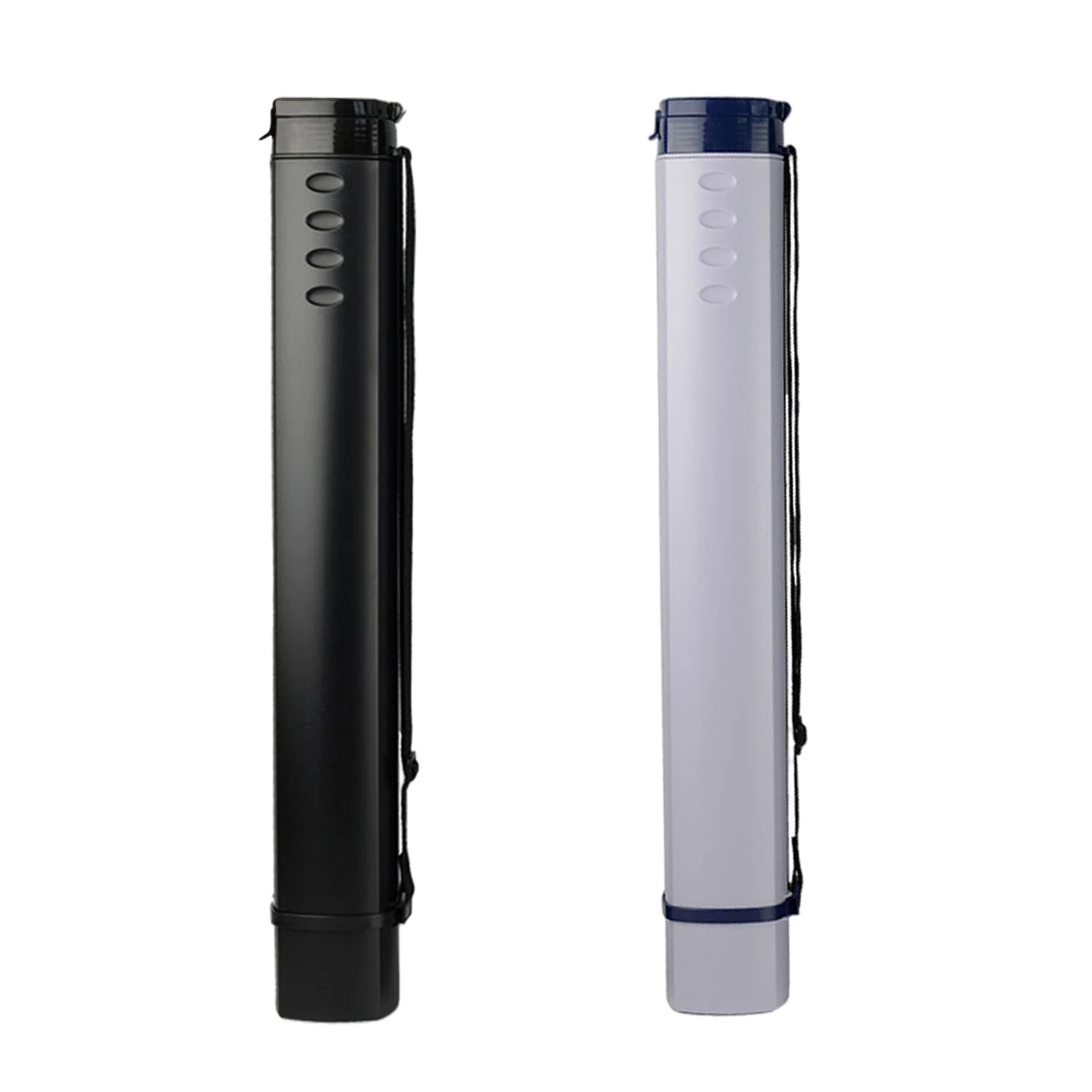 Drawing Plastic Tube Blueprint Case Telescoping Plastic Expands Poster Tube with Strap