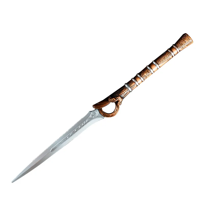 30 cm periféricos de jogo chinês su chang rio faca armas modelo colecionável ornamentos mesa criativo presentes aniversário menino brinquedo