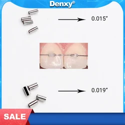 Denxy Orthodontic Crimpable Mini Stops Hook Bracket Stopper 0.015