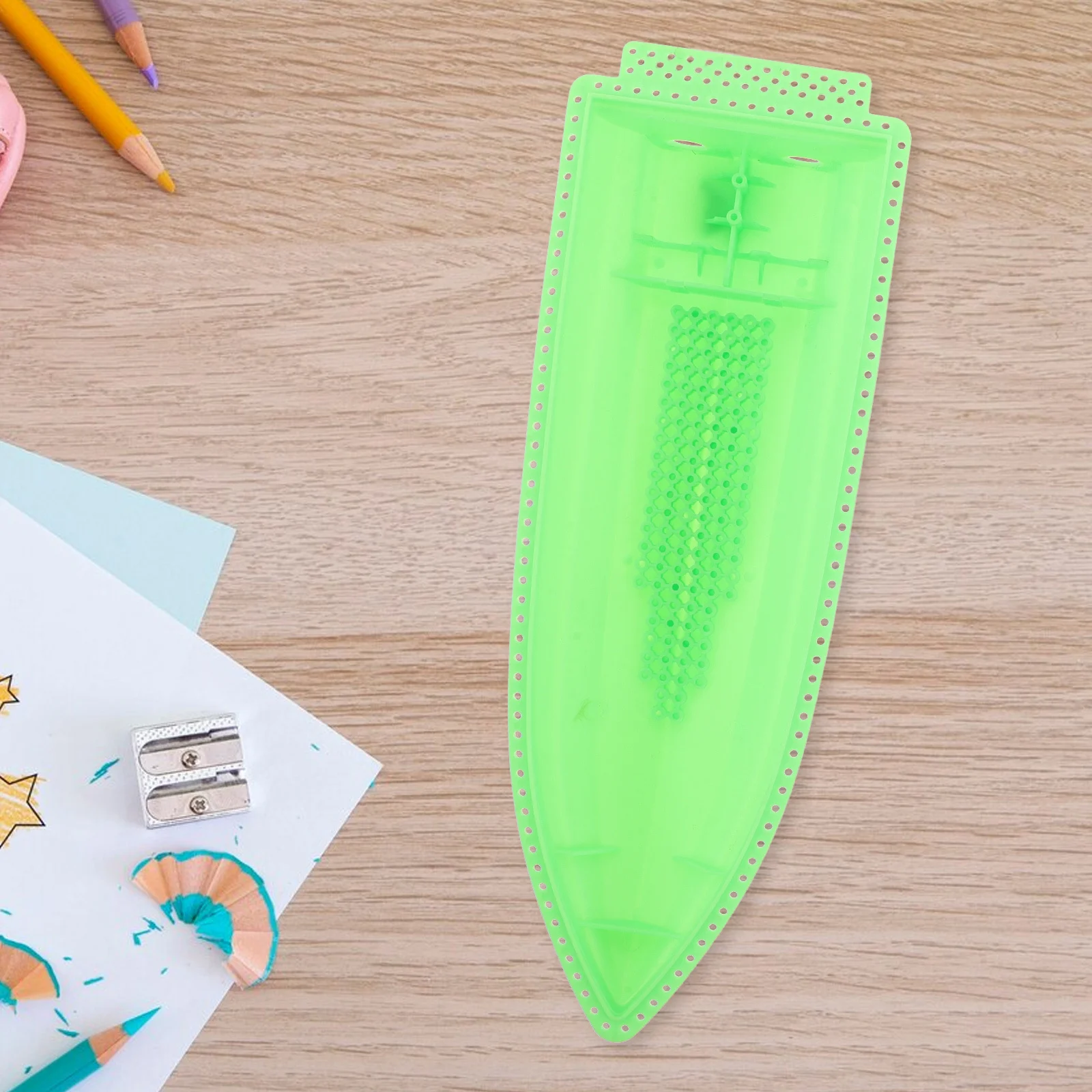 1 مجموعة 1 مجموعة Diy قارب عدة مكونات الهيكل الرئيسي الجذعية التعليمية بناء مجموعة للأطفال دائم مجداف بلاستيكي يخت-قارب صنع