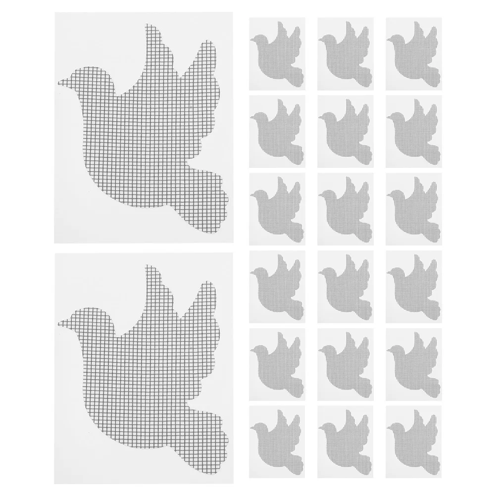 

20 шт., заплатка для ремонта оконного экрана, прочный клей, устойчивая к разрыву сетка, наклейка, защита от комаров, дверная сетка для ремонта