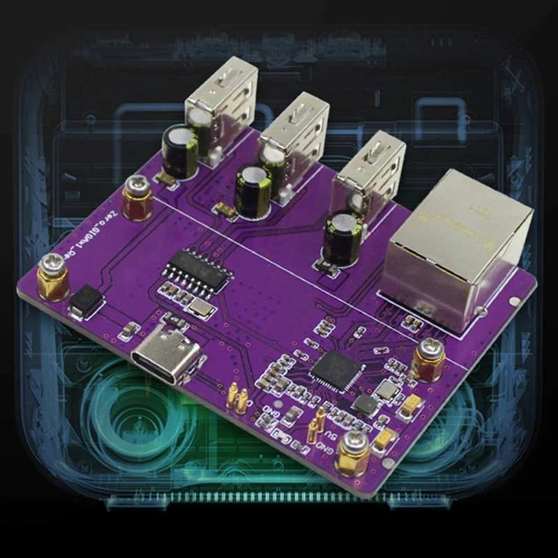 HUB Ethernet USB vers RJ45, pour Raspberry Pi ontari2 W, Pi0 et Pi0 2 W