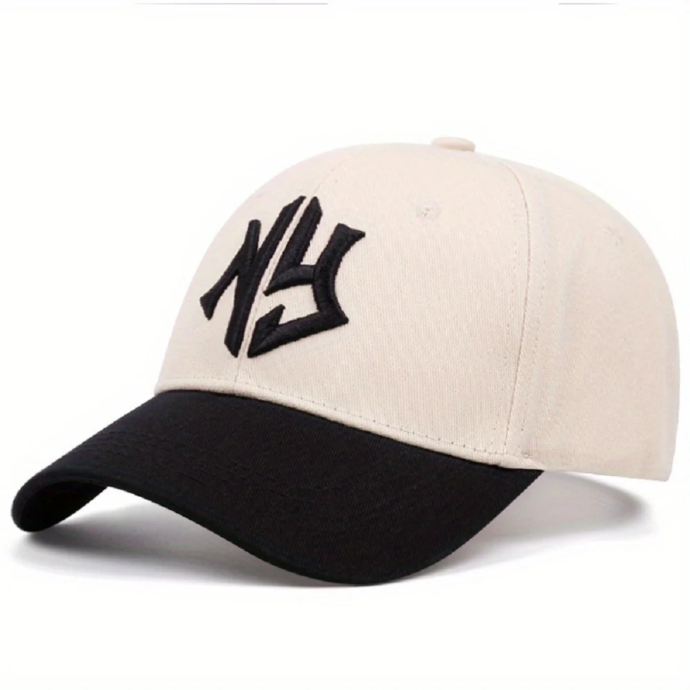 Fashion Letter Baseball Cap Men New York Embroidery Snapback Hats Cotton Adjustable Trucker Hat Casual Mens Caps Free Shipping