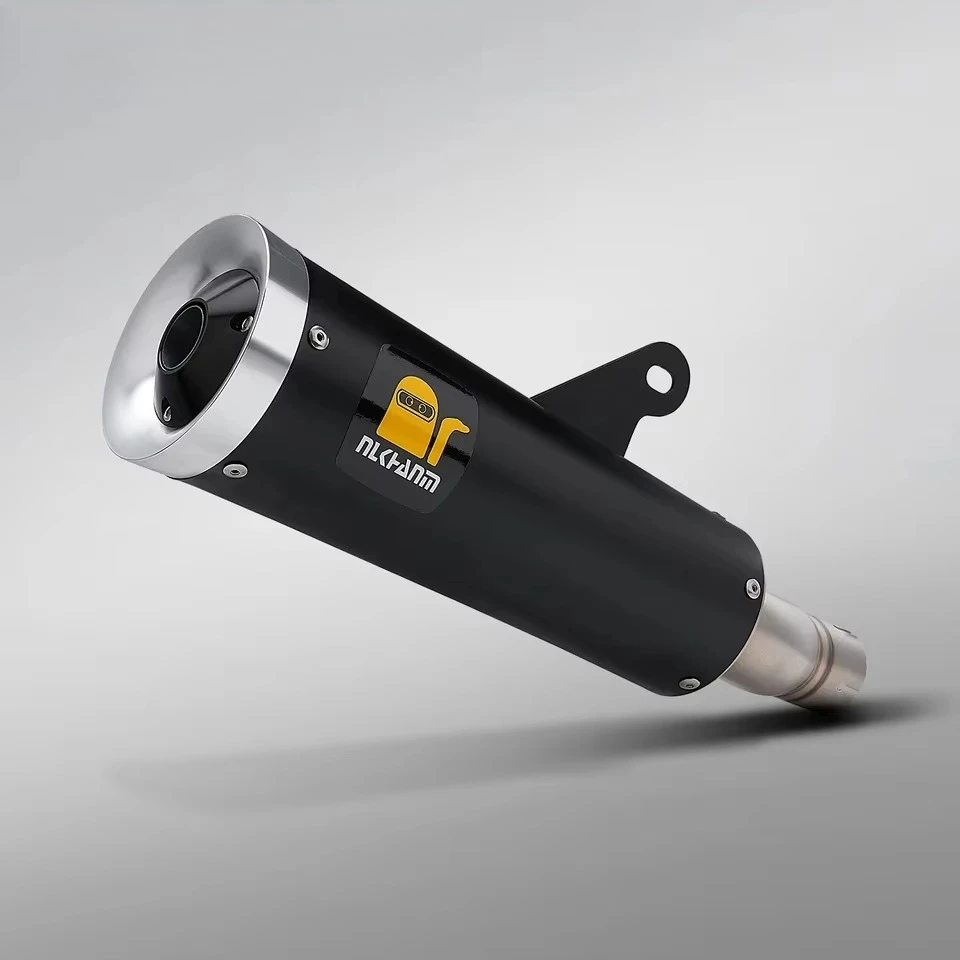 

STLF For Triumph Speed400 Scrambler400x NKHanm Motorcycle Exhaust Modification Stainless Steel Mid Section Slip-On Escape Muffle