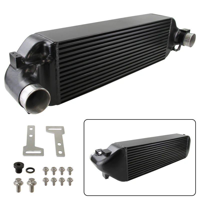 Front Mounting Stealth Performance Intercooler For Ford Focus RS 2016-2018 Black