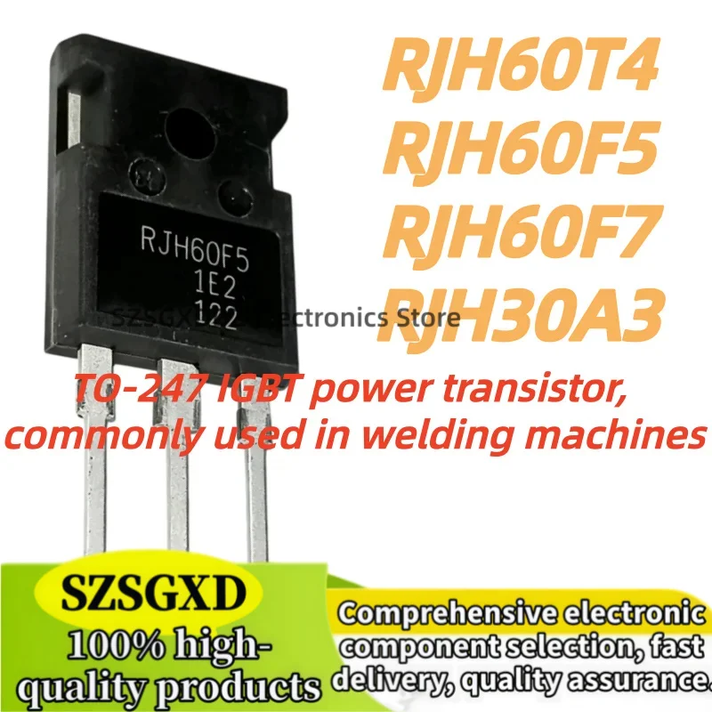 5pcs/lot 100% New Quality RJH60F7 RJH60F7DPQ RJH30A3 TO247 RJH60T4 RJH60T4DPQ RJH60F5 RJH60F5DPQ Triode TO-247