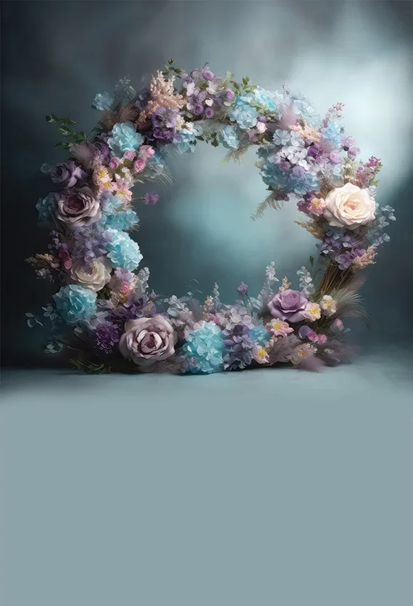 Mehofond การถ่ายภาพพื้นหลังโค้งดอกไม้ในร่มผ้าม่านหน้าต่างวันเกิดงานแต่งงานคุณแม่ฉากหลังของตกแต่งภาพ