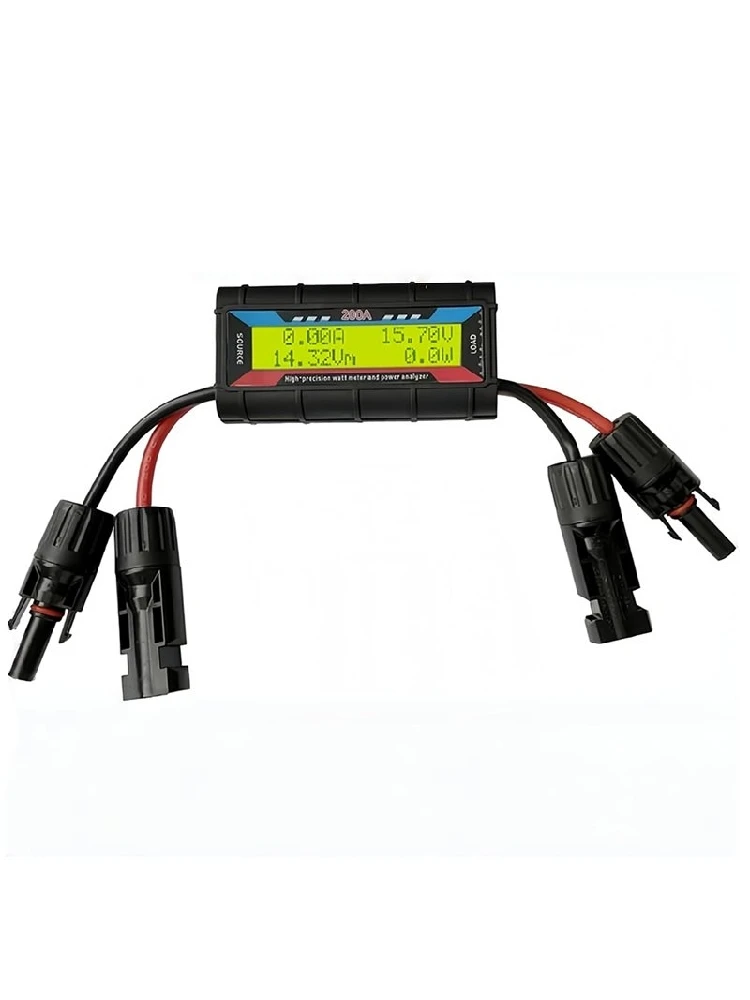 MACH-For Solarpanels Windturbinen System RC Leistungsanalysator 200A Flugzeug-Leistungsmesser Tester mit Photovoltaik-Anschluss