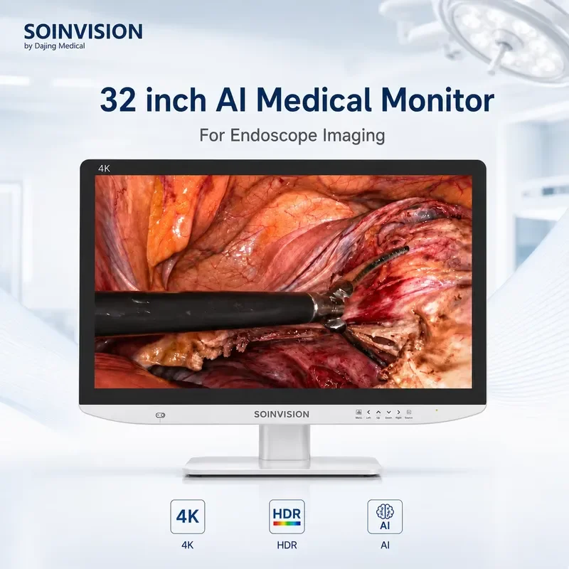 32-inch HDR HLG 4K Medical Monitor with BT.2020 Wide Color Display