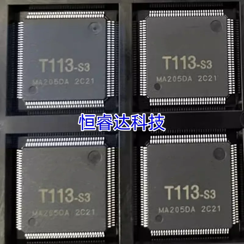 

(5-10piece) 100% New original T113-S3 T113 S3 ELQFP-128 Single Chip Microcomputer Chipset