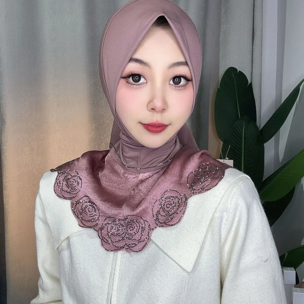 

Мусульманские готовые хиджабы Rose: Модные мгновенные платки и головные уборы для женщин