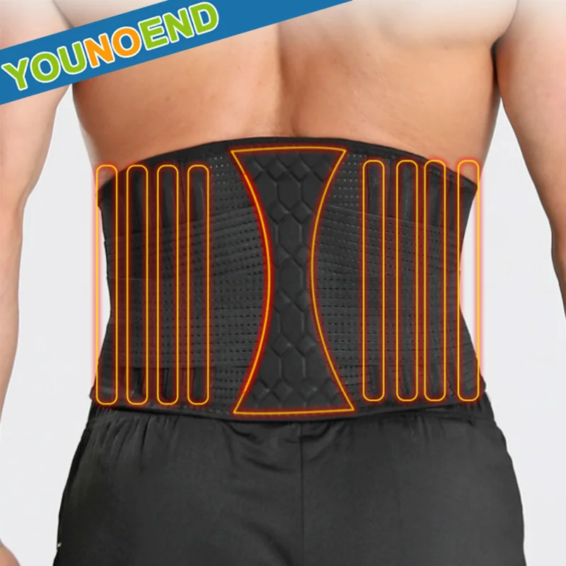 

Sports Lower Back Brace Lumbar Support Belt Adjustable Waist Support Straps for Back Pain Relief Corset Body Shaper Gym Belts