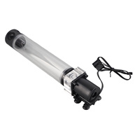 800L/H Water Cooling Pump 5M Water Fift G1/4 Thread 240mm Water Cooling Tank Reservoir for PC Computer Water Cooler System