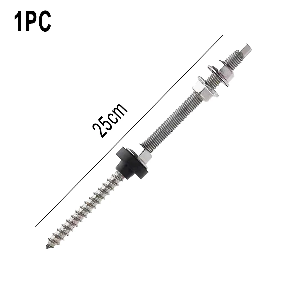 Accessories Hanger Bolts Components Easy To Use Practical Replacement Access Locking Nut M10 Parts + Adapter 1/4Pcs