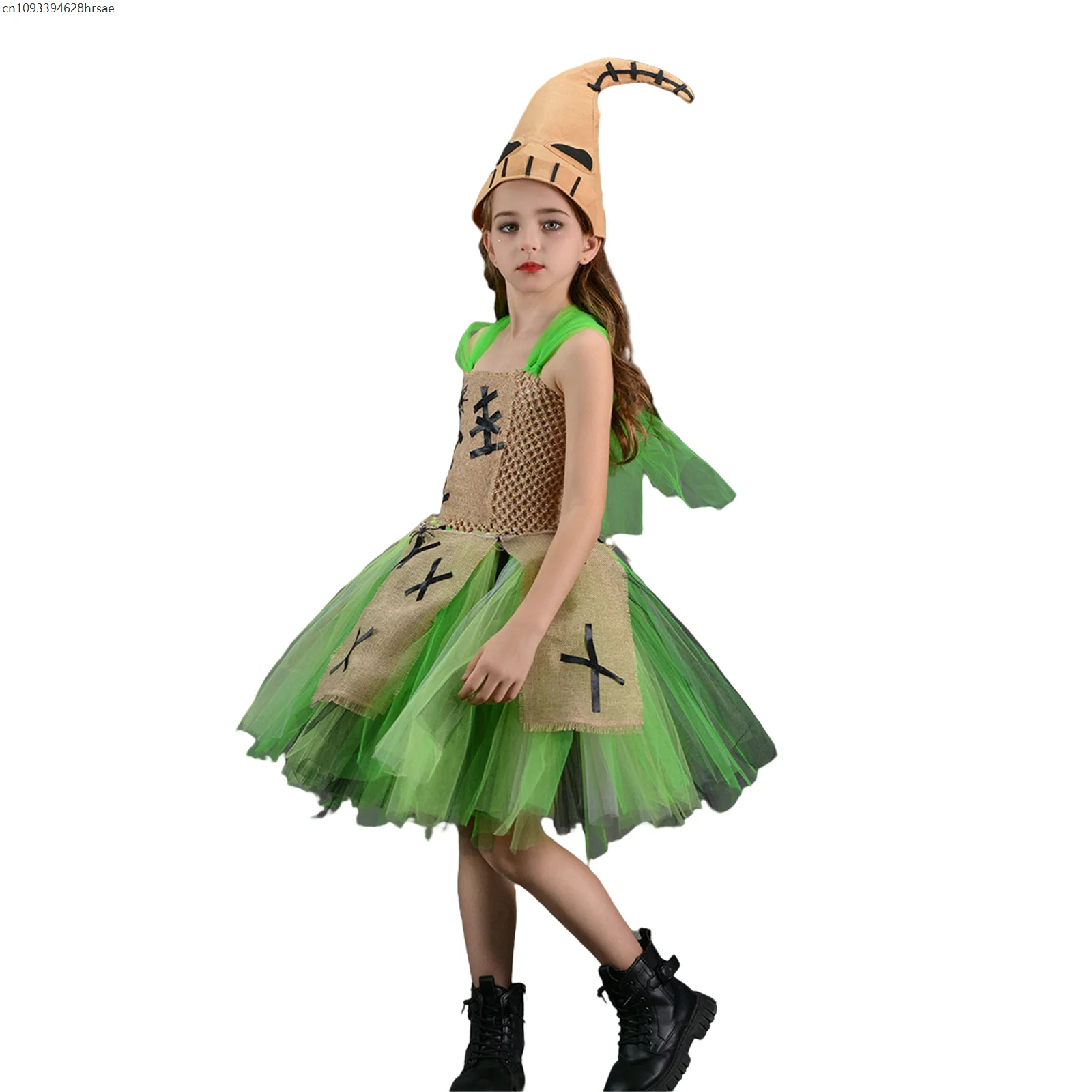 Costume de noël pour enfants, film Cosplay, jupe Tutu pour filles, Costume de danse sur scène, vêtements d'halloween