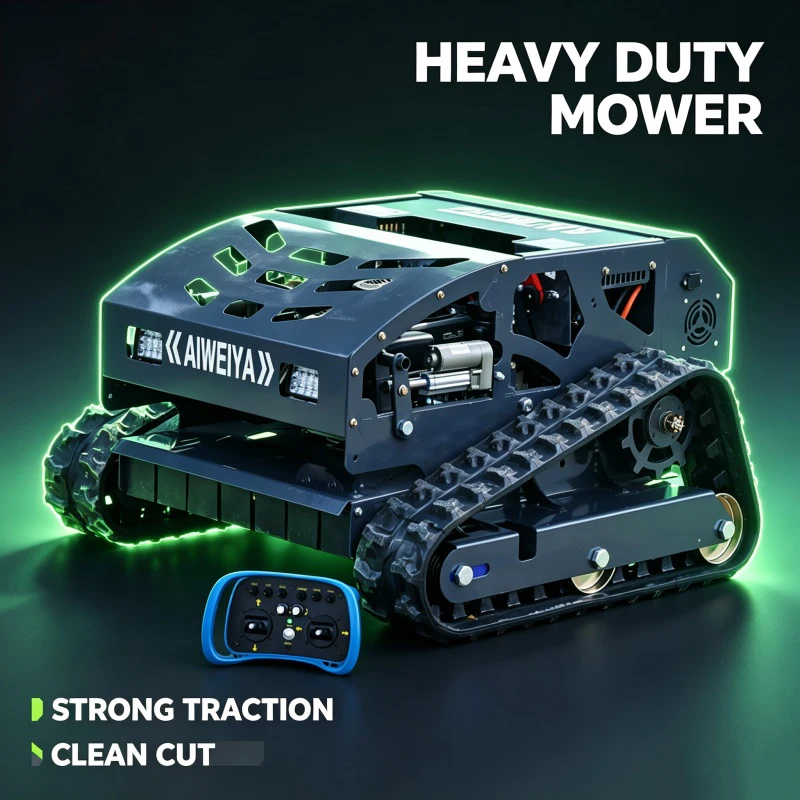 Customized Wireless Remote Lawn Mower Radio Controlled Robot Mower Automatic Lawn Mower For Villa Backyard Lawn lawn mower 