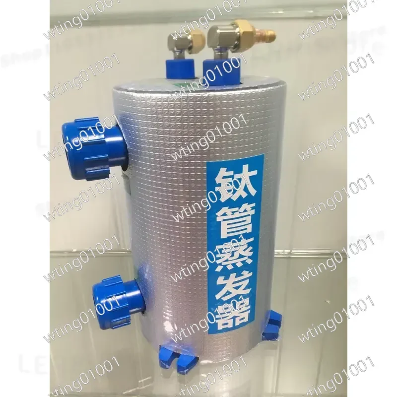 for Titanium Tube Evaporator Coil for Fish Pond Chiller Aquarium Seafood Refrigeration System High Efficiency Heat Exchanger