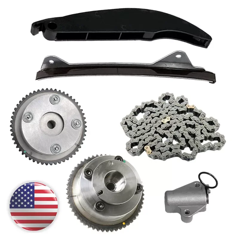 OEM 918-795 Timing Chain Kit Exhaust Intake CVVT Gear For Kia Soul Hyundai Elantra 2.0L 1.8L