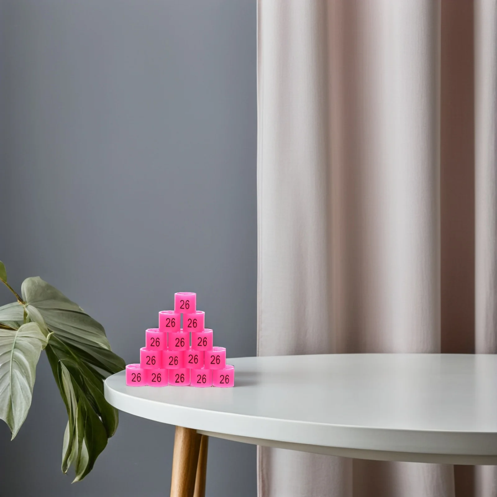 

200 PCS Size Display Board Hangers Colored Plastic Tags Clothes Rack Markers Clothing Labels Coat Color-coded Closet Travel