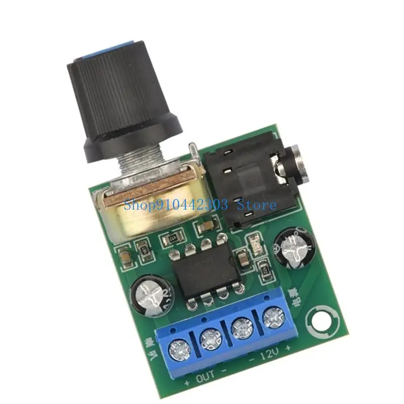 L4MD LM386 Soundverstärkerplatine 3V-12V Digitaler Stereo-Leistungsverstärker 0,5W-10W – Detail 3