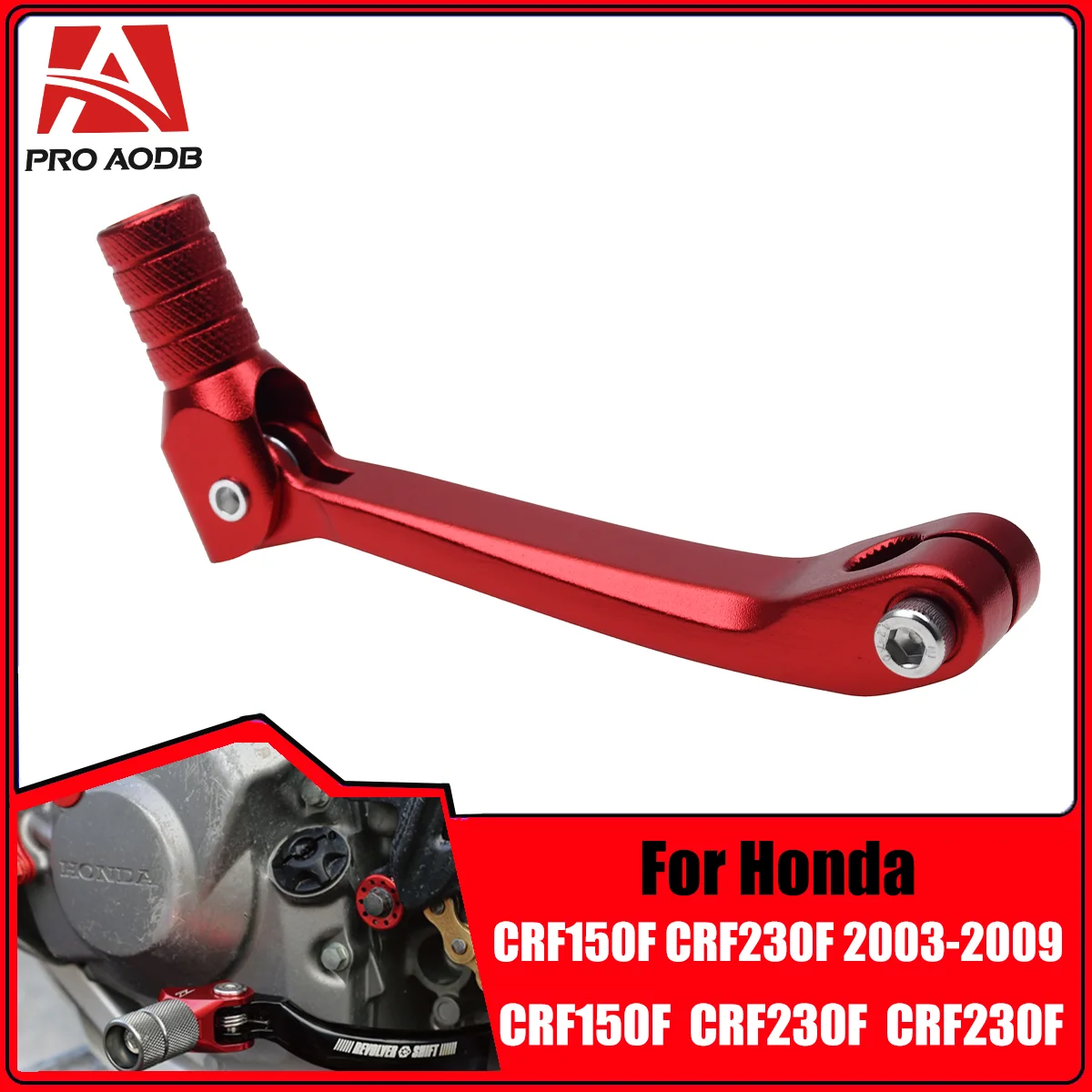 Motorcycle Aluminium alloy CNC Gear Shift Lever For Honda CRF 150F 230F 150 230 F CRF150F CRF230FMotorbike Dirt Bike 2003-2017