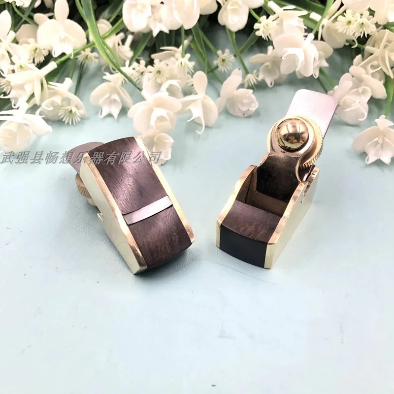 1pcs Different sizes new type Brass wrap blackwood convex Cutter Curved Sole/Flat bottom planes Planer，woodworking Tools plane