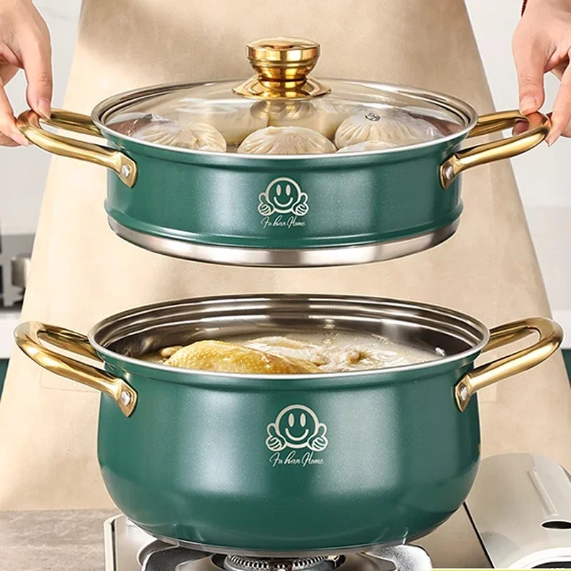 Milk Creative Soup Pot Kitchen Portable Lazy Korean Accessories Wok Food Tableware Dishes Utensilios De Cozinha Home Products