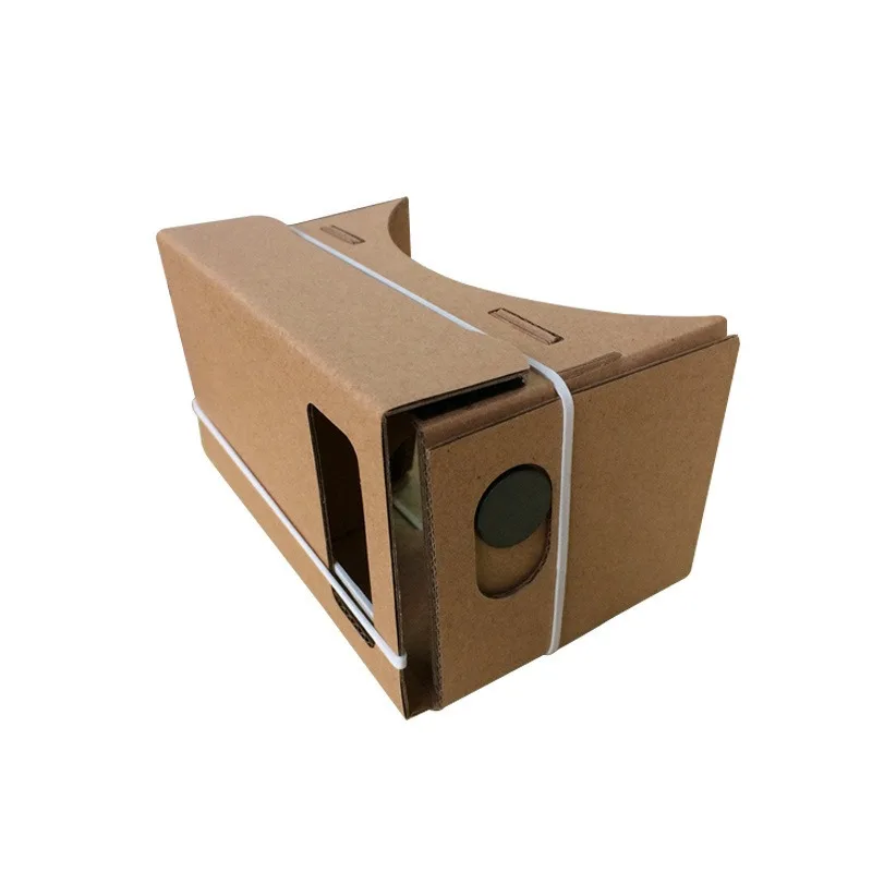DIY Portable VR Glasses Google Cardboard 25mm Adjustable Lens Universal Smartphone Compatible 3D Movie Gaming Virtual