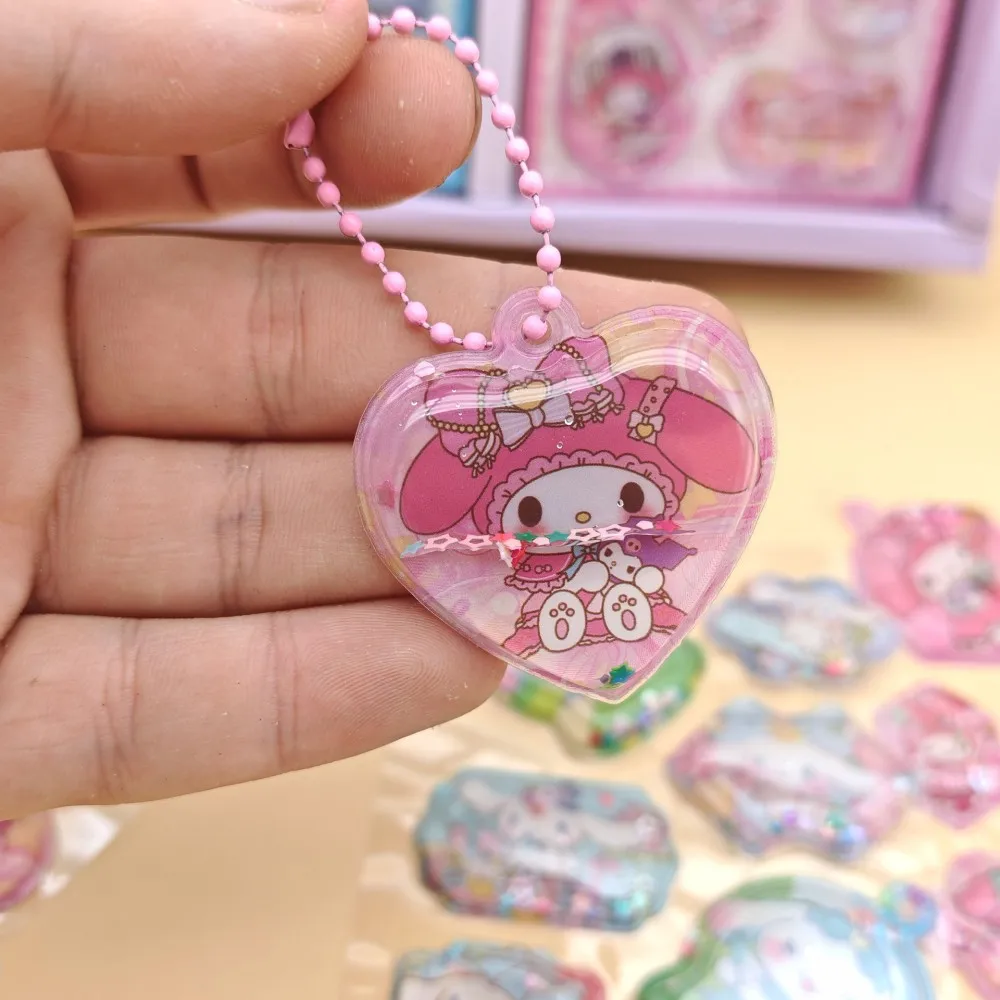 @Notebook Album Dagboek Handboek Decoratie Anime Kawaii Sanrio Shake Sticker Voor School Student Briefpapier Stickers voor kinderen