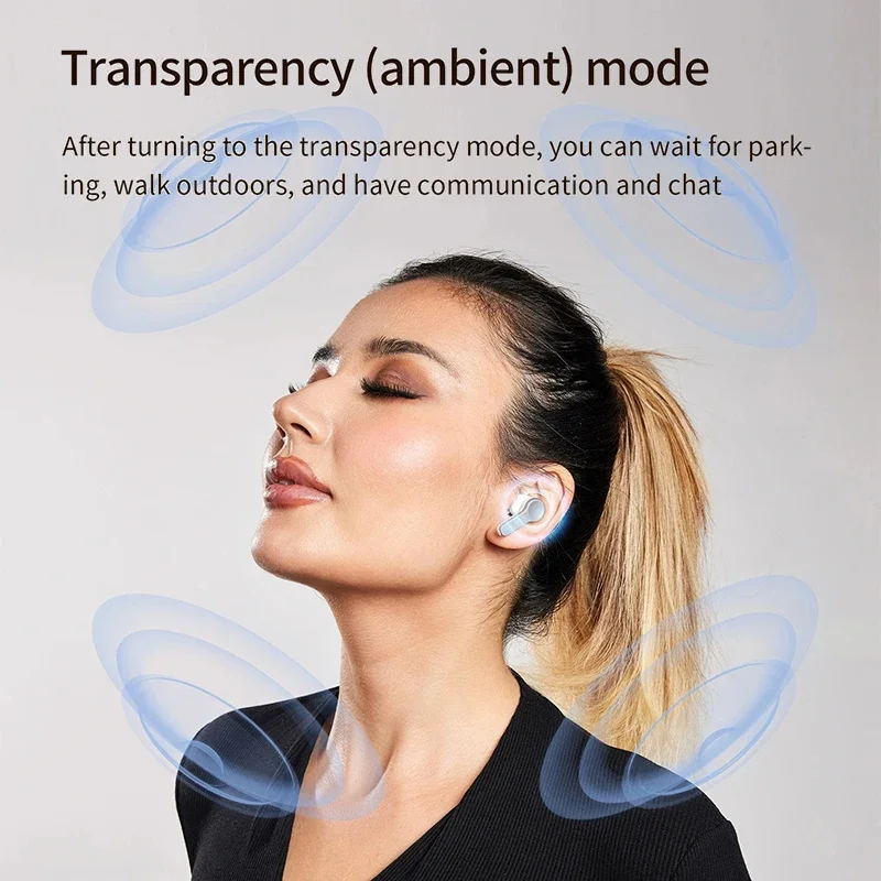 Original Tanchjim Mino Earphone TWS Wireless Bluetooth 5.3 Headphone -45dB ANC Active Noise Reduction Earbuds HiFi Headset Gamer