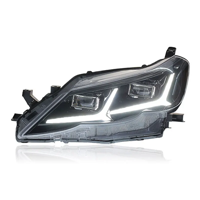 Car Styling for Toyota Mark X Headlights 2010-2012 Reiz LED Headlight LED DRL Animation Bi Xenon Head Lamp Auto Accessories