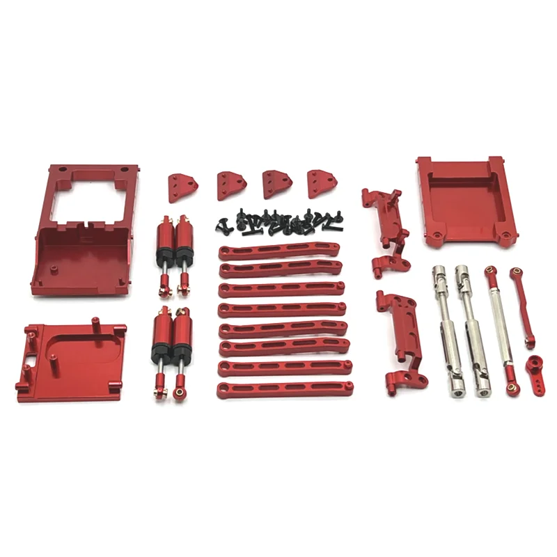 1/12 MN168 MN78 remote control car accessories, metal upgrades, shock absorbers, tie rods, kits
