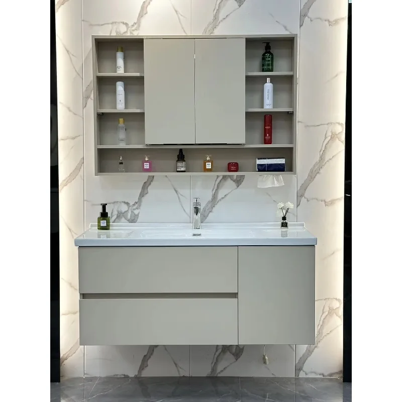 

Custom Modern Design Bathroom Sink Cabinets Hot Sale Modern Bathroom Cabinets Hotel Dressers