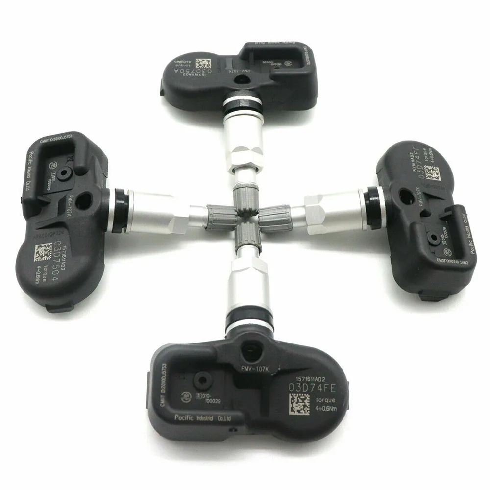 Q Tpms Mx الاستشعار استشعار ضغط الإطارات 42607-50010 42607-50011 42607-30042 PMV-107K لتويوتا 2005-2012 لكزس Gs Es Ls 433MHZ #4