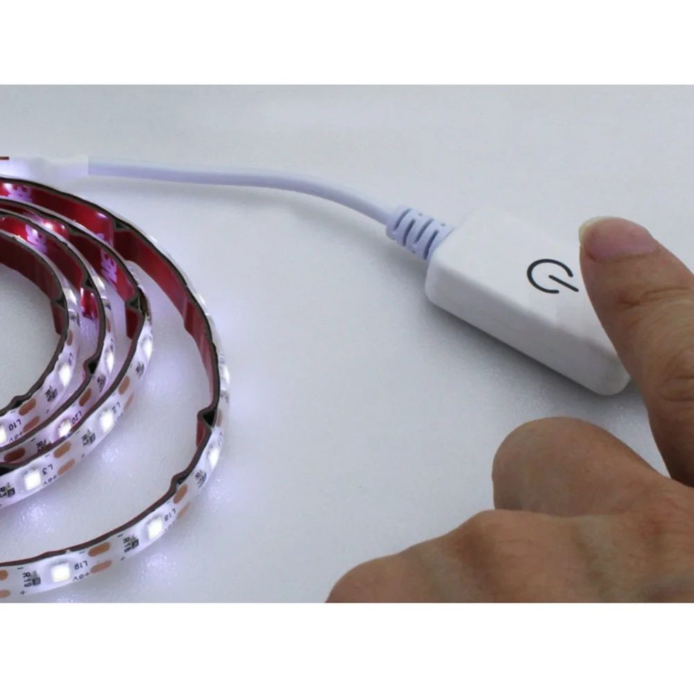 Flexible 5V Sewing Machine Light 6500K Cold White 30cm (11.81inch) Sewing Light US Adapter USB Powered Light Strip Home Sewing