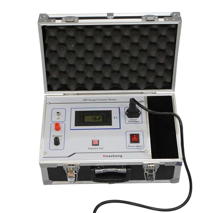 Huazheng Electric 1.6kv High Quality Arrester Tester lightning discharge arrester counter tester