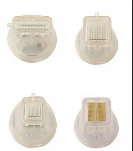 Imagen 2 del producto 10 Uds. Cartucho de máquina RF fraccional desechable consumible chapado en oro 10/25/64 pines Nano cartuchos accesorio