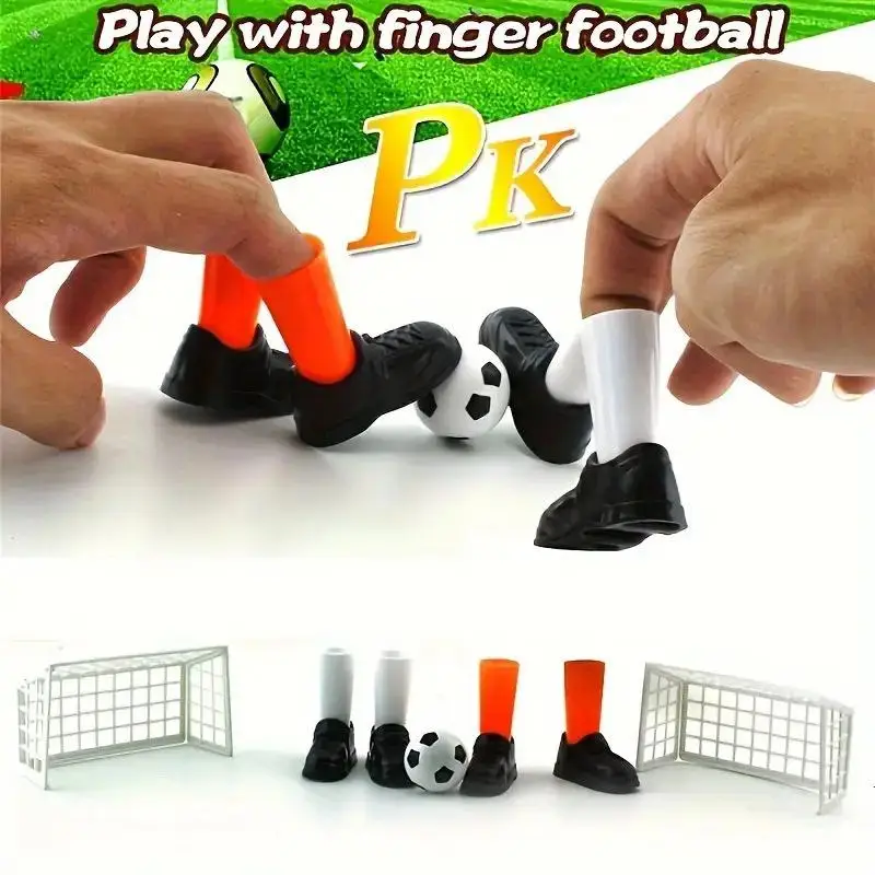 Interactive Fingertip Soccer Set,Youngsters's Desktop Finger Soccer Sports Competition Parent-Youngsters Board Game1/3 Set