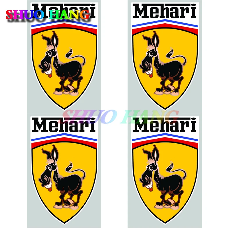 MEHARI CITROEN 2CV HUMOUR AUTO Car Sticker Vinyl Auto Parts Window Trunk Racing Decorative Decal PVC