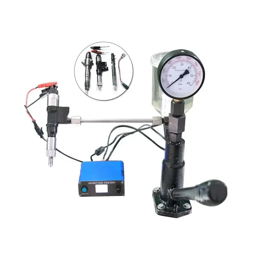 S60H Fuel Injection Pump Test Machine Diesel Fuel Common Rail Injector Tester for For Denso Delphi Diesel Injector Tester