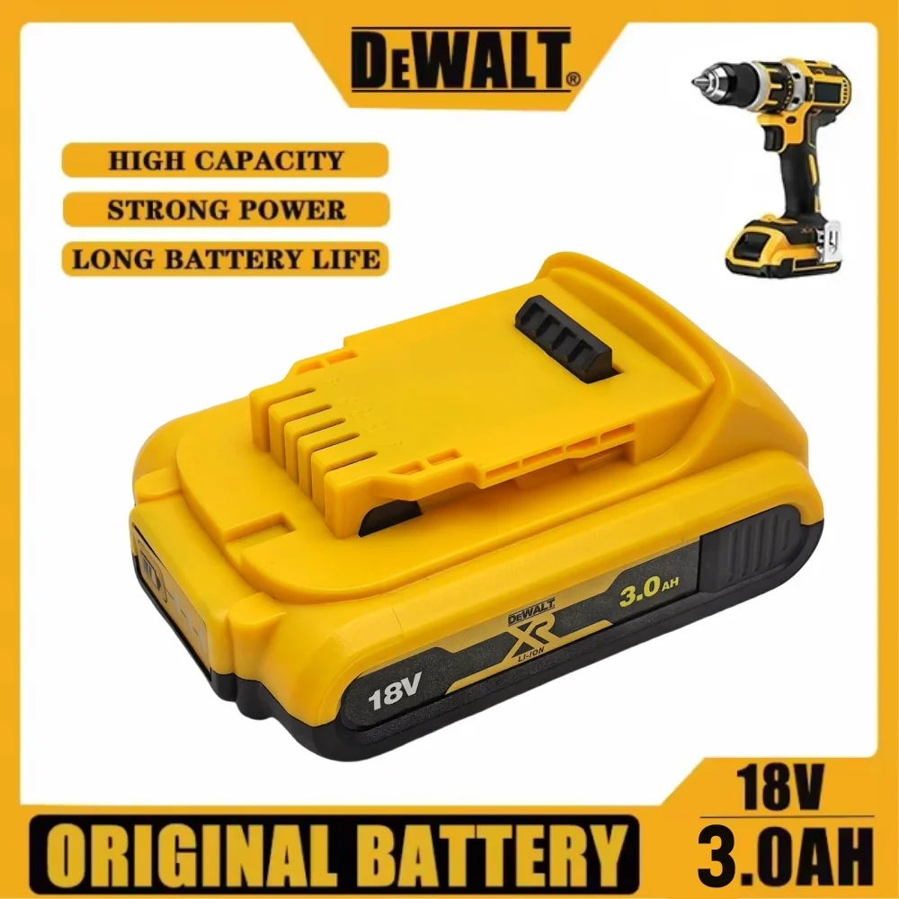 DEWALT 18V 3.0Ah Rechargeable Battery Compatible with DCB200 DCB201 DCB206 Tool Replacement 18V 3AH 20V image 3
