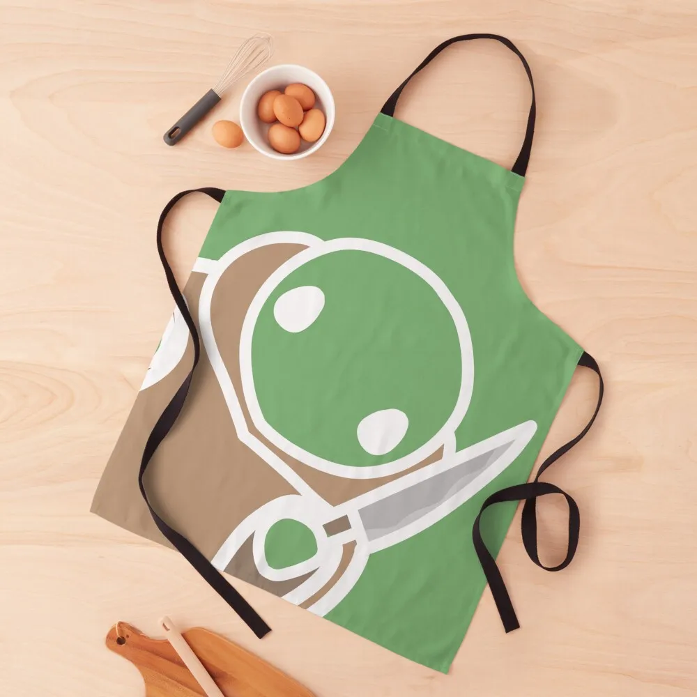 

Simple Peeking Tonberry Apron Beauty Utensils For Kitchen Apron