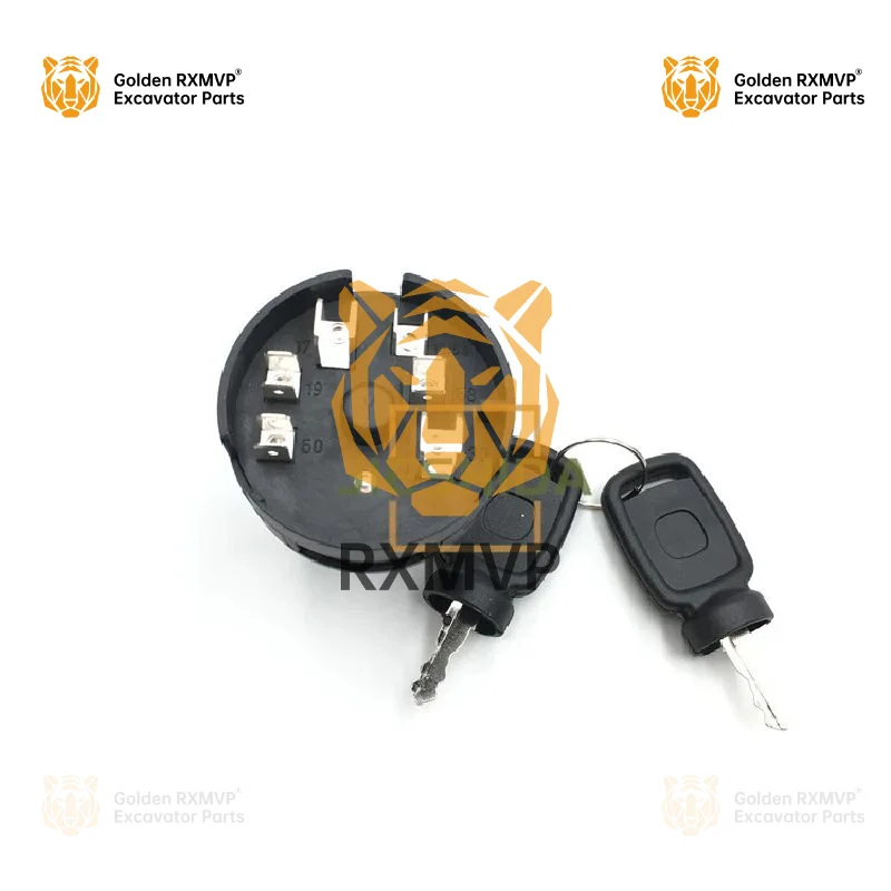 For sunward SWE60 SWE70 SWE80 SWE90 SWE150 SWE210 ignition switch start switch ignition lock excavator accessories