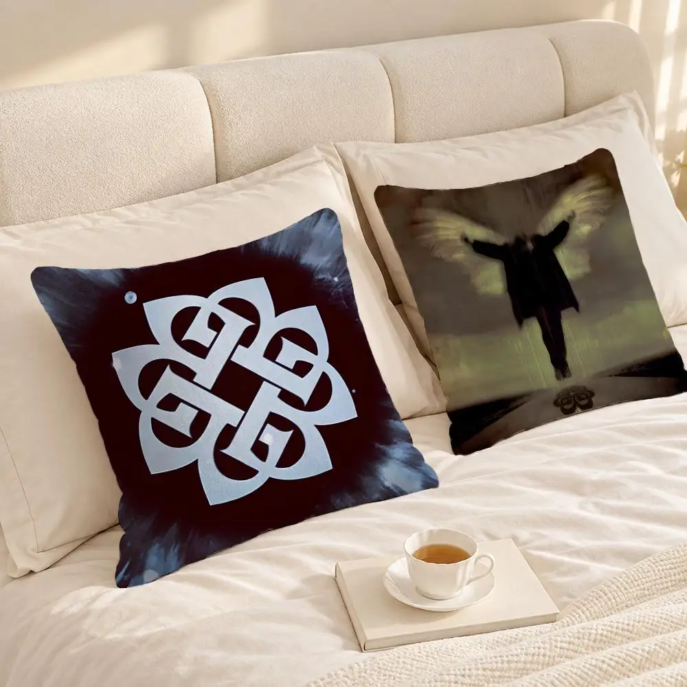 Band Rock Music B-Breaking Benjamin Cushion Cover Soft Short Plush throw pillow Sofa Bedroom Den Car Dorm Decor Gifts