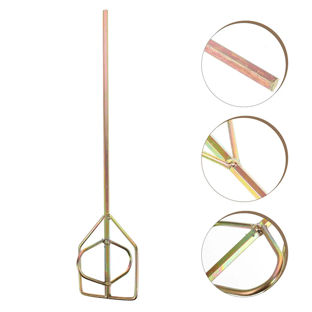 2 قطعة مرفق خلاط الحفر أداة خلط الطلاء المتينة لمهام تجديد الخرسانة الجص الأسمنتي خلاط الأسمنت #6